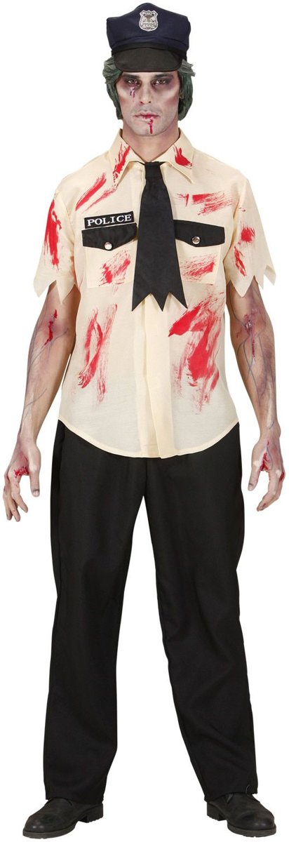 Zombie Kostuum | Zombie Politieman Kostuum | Small | Halloween | Verkleedkleding